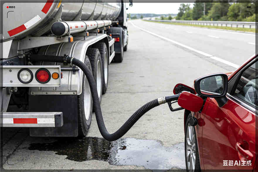 奉贤区汽车救援送水案例